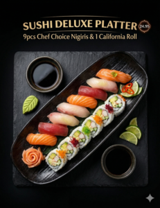 SUSHI DELUXE PLATTER