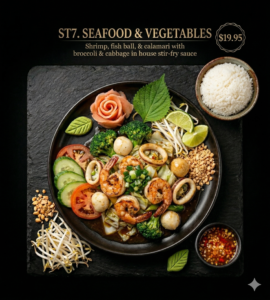 Seafood & Vegetables